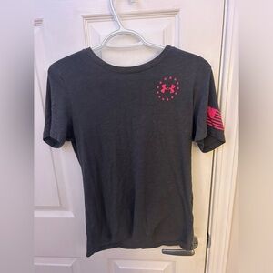 Under armor tshirt. American flag